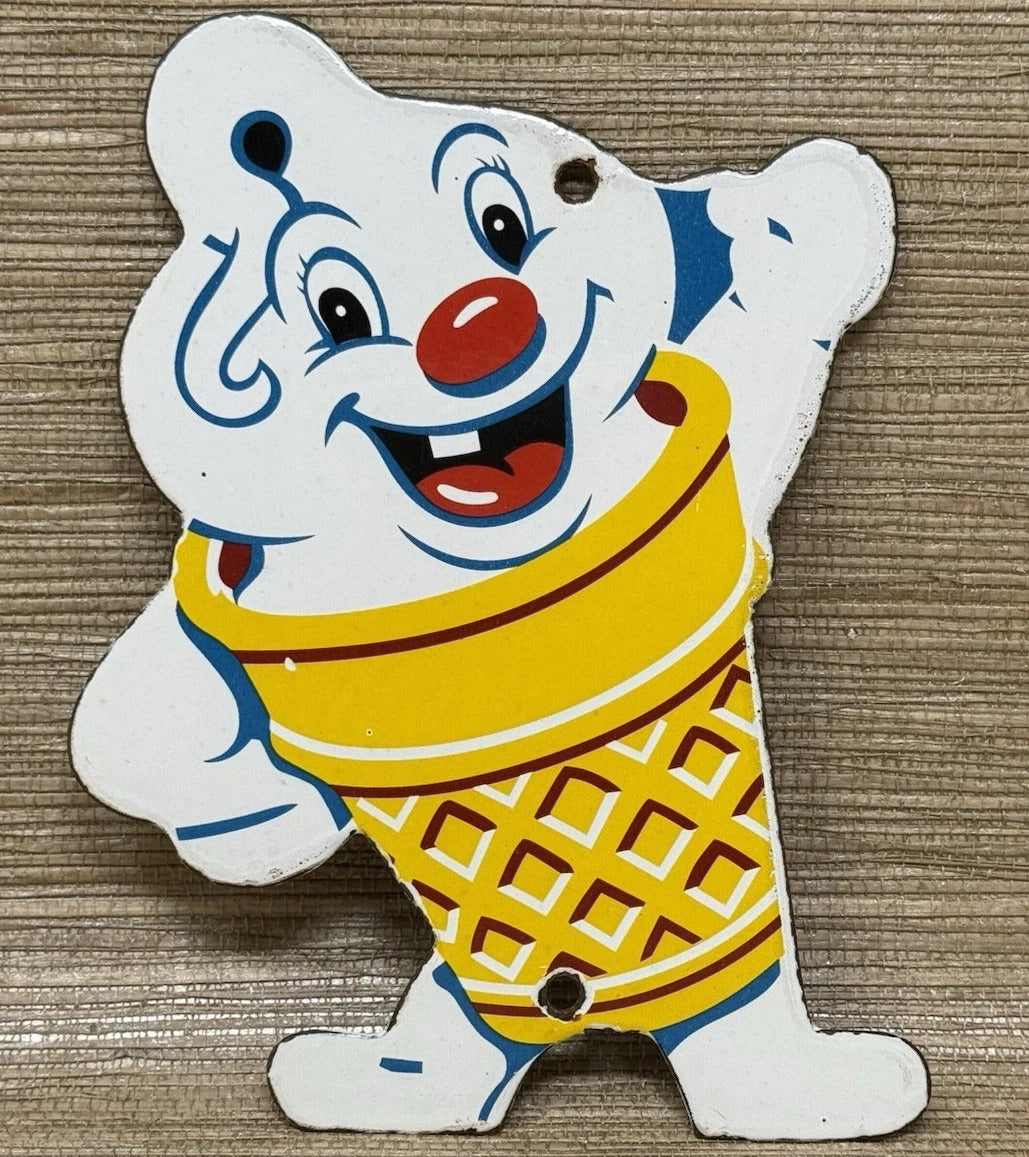 Vintage Frosty's Ice Cream Sign